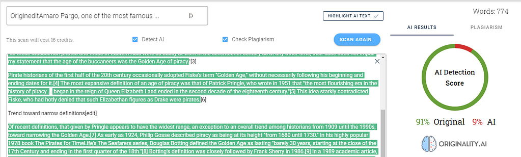 Originality.AI Review – 2023 The Premium AI Detector, Undetectable AI